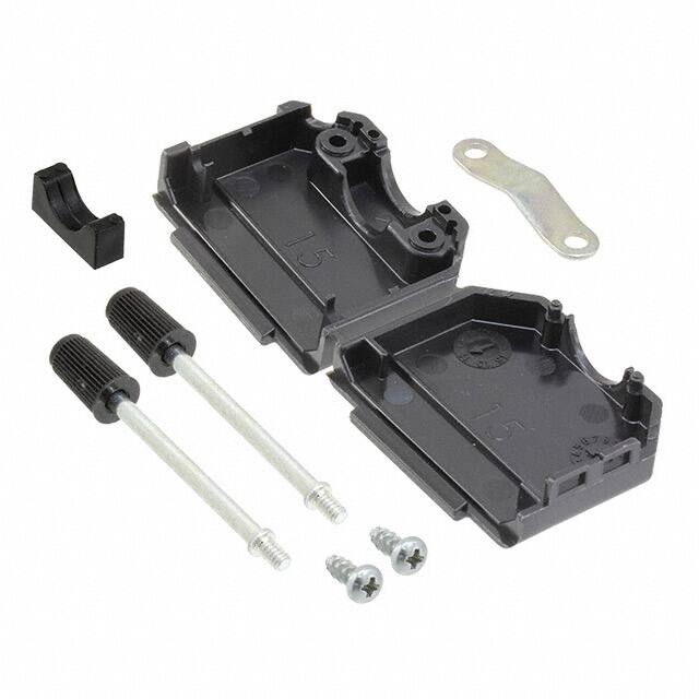 1-1991253-5 TE Connectivity AMP Connectors  Capots de connecteurs D-Sub en forme de D